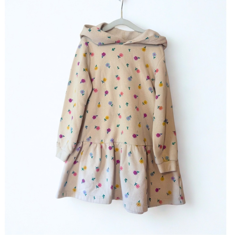Tucker + Tate Floral Hoodie Sweater Dress- Size 4